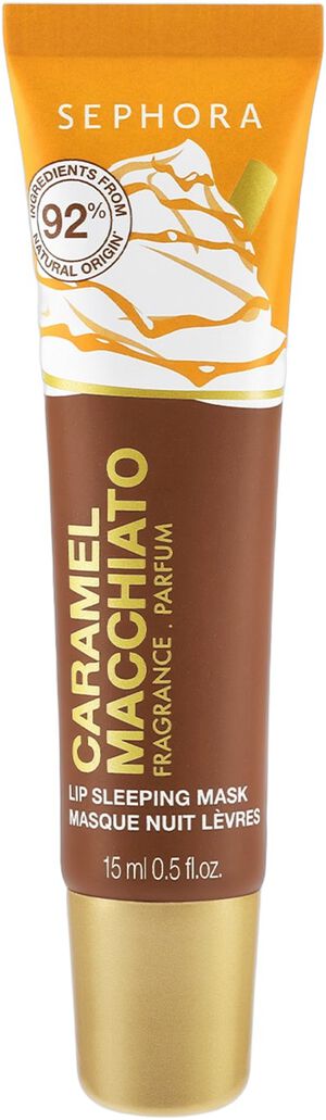 Lip sleeping mask Caramel macchiato - Nattmask för läppar, Caramel mac