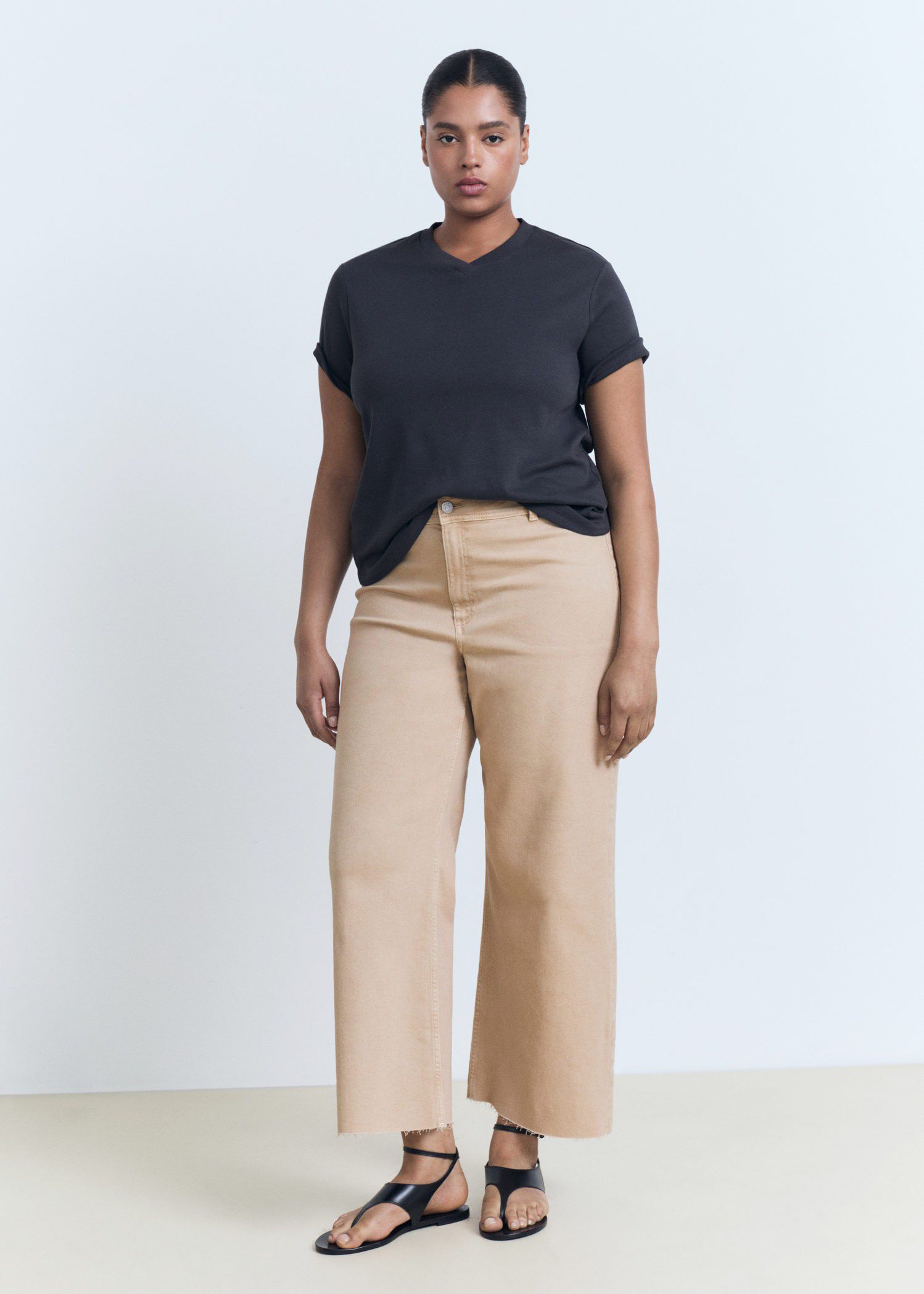 Catherin culotte high-rise jeans