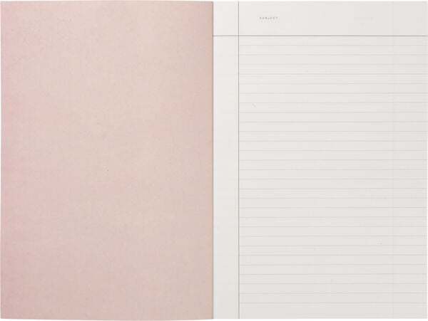 Medium notesbog, Grøn med tern