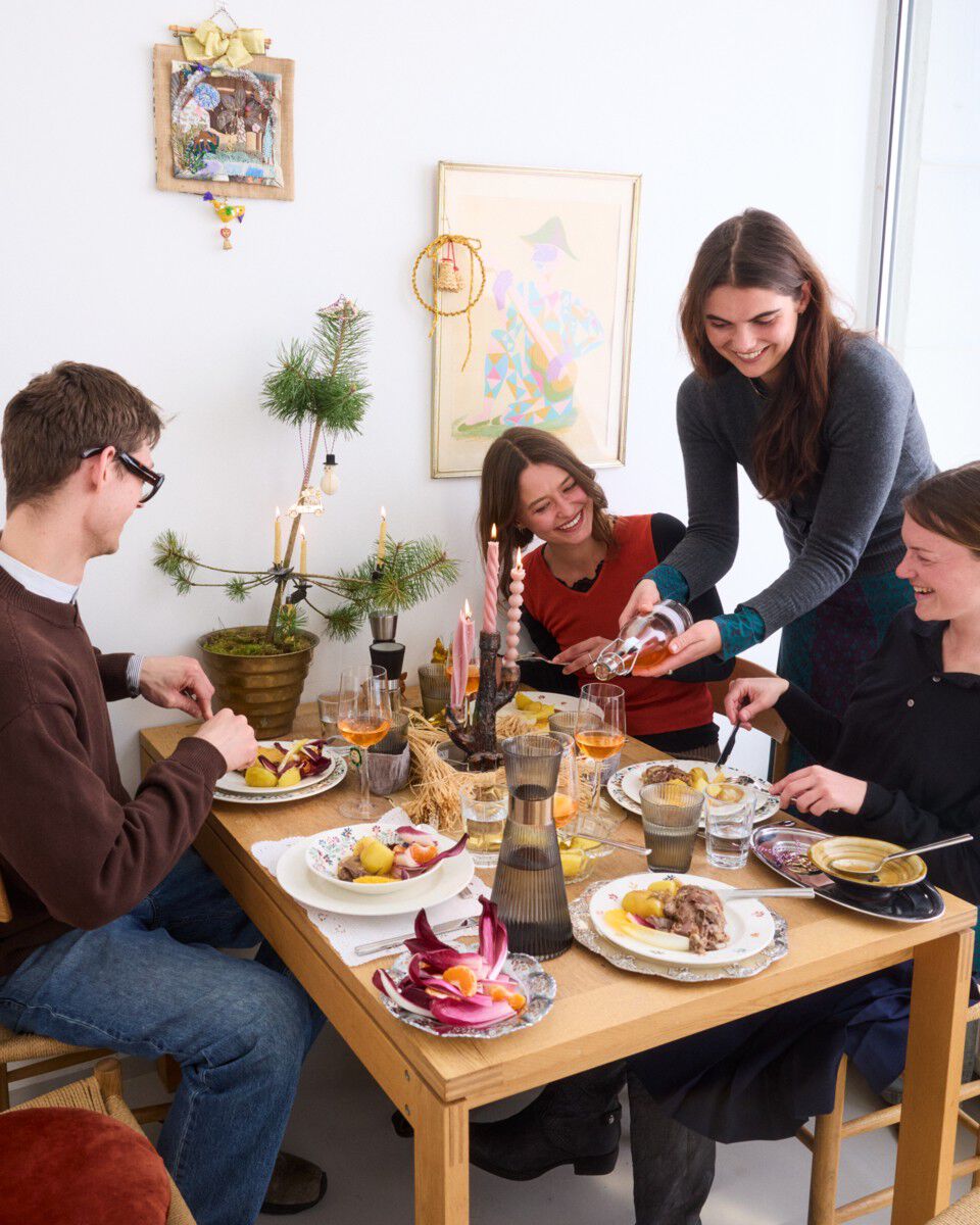 GC Nouveau Vandglas 36 cl smoke 2 stk.