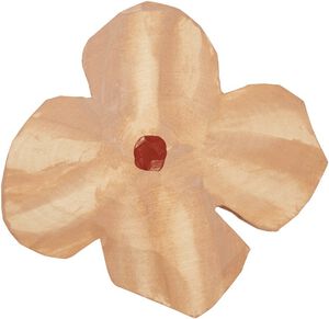 Poesie Hand-carved Hook - Rose