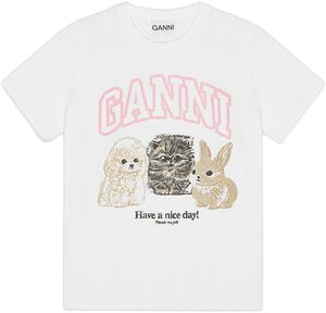 Basic Cotton Jersey Animals Relaxed