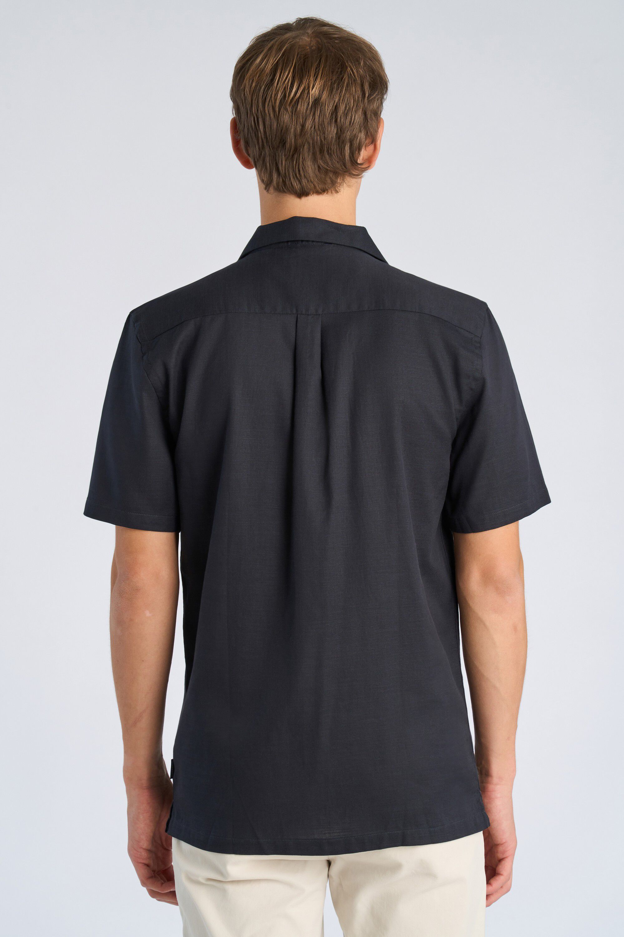 Lyocell blend resort shirt S/S