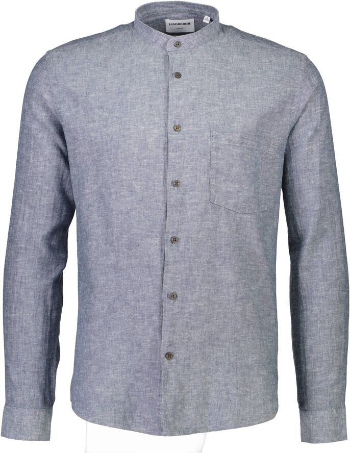 Linen/cotton shirt L/S