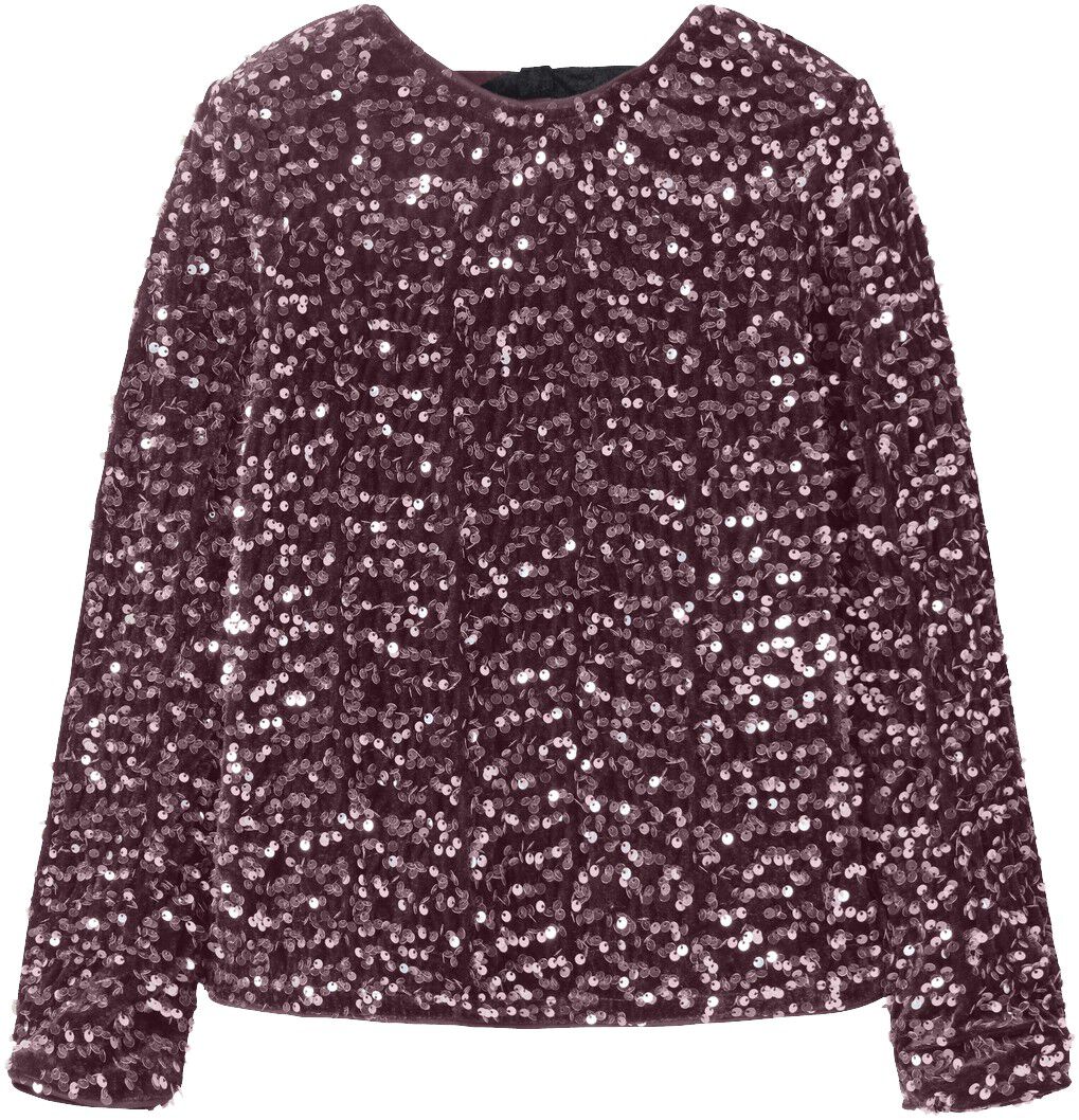 Nkfrusitta Ls Bow Blouse