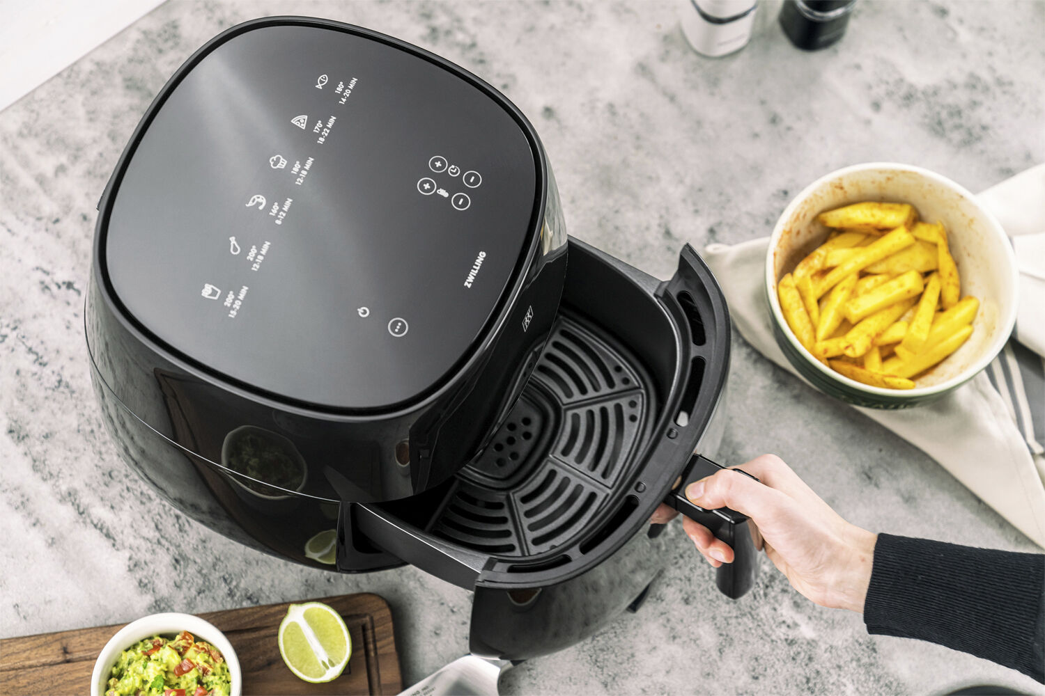 Zwilling Airfryer 4 Liter, Svart