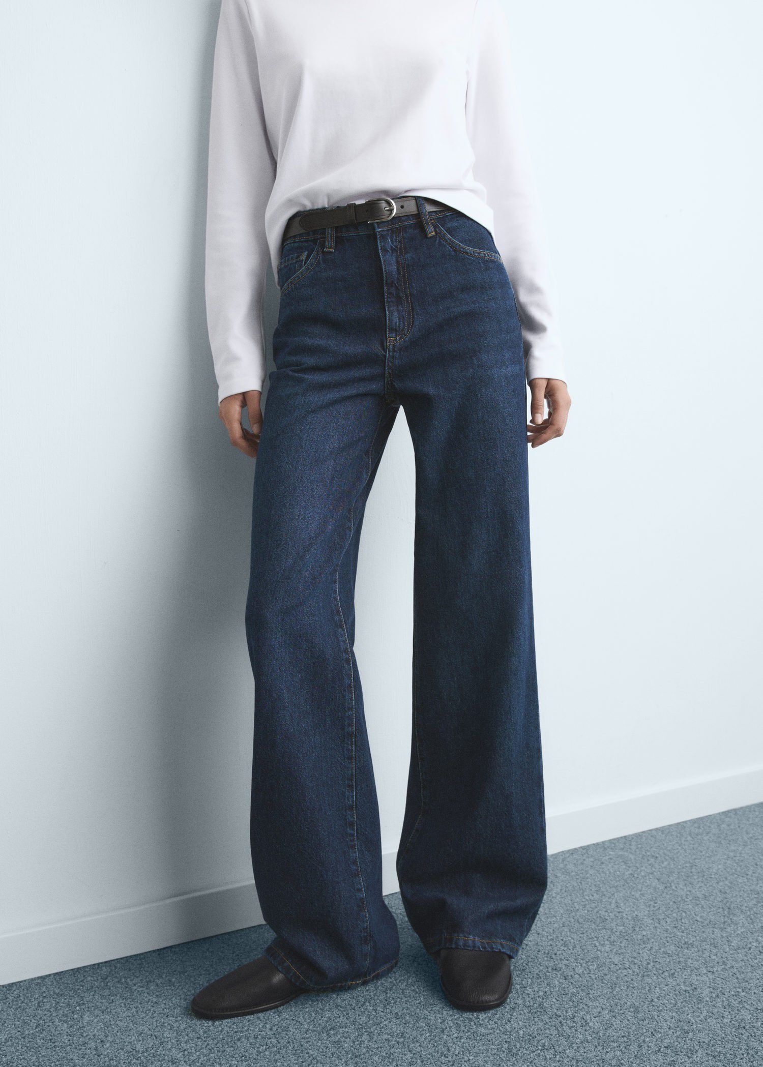 Danila wide leg high-rise jeans