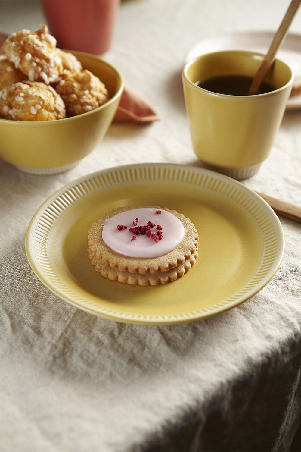 Colorit tallrik &Oslash; 19 cm yellow