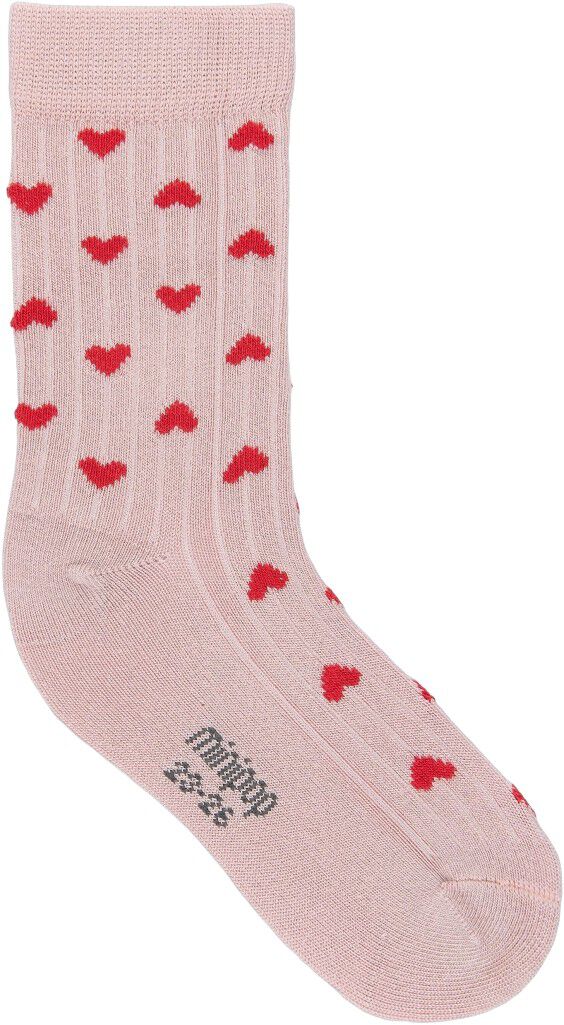 Minipop Bamboo Heart Socks 3-pack