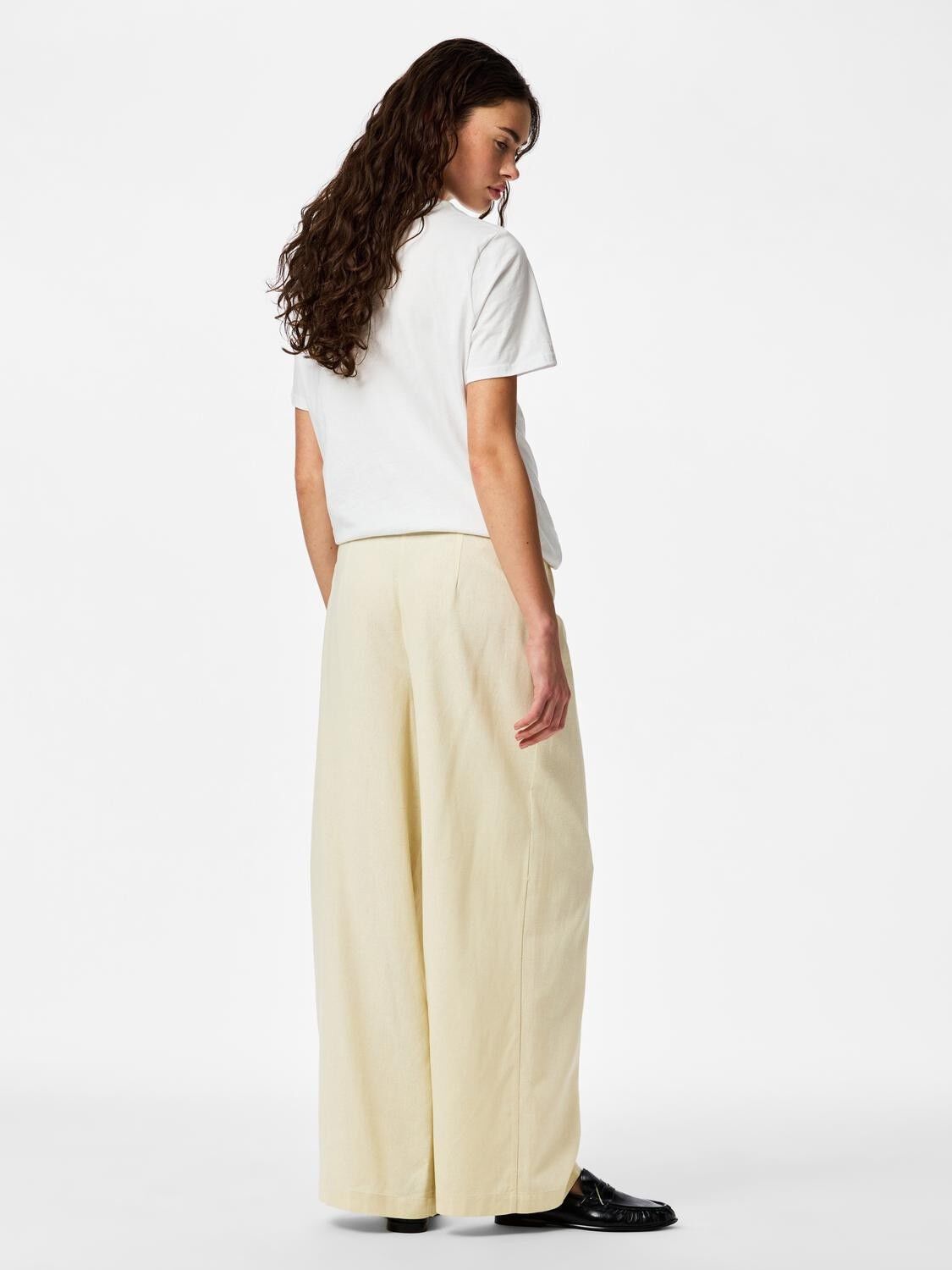 Pcmajse Mw Wide Pants Wvn D2D Pp