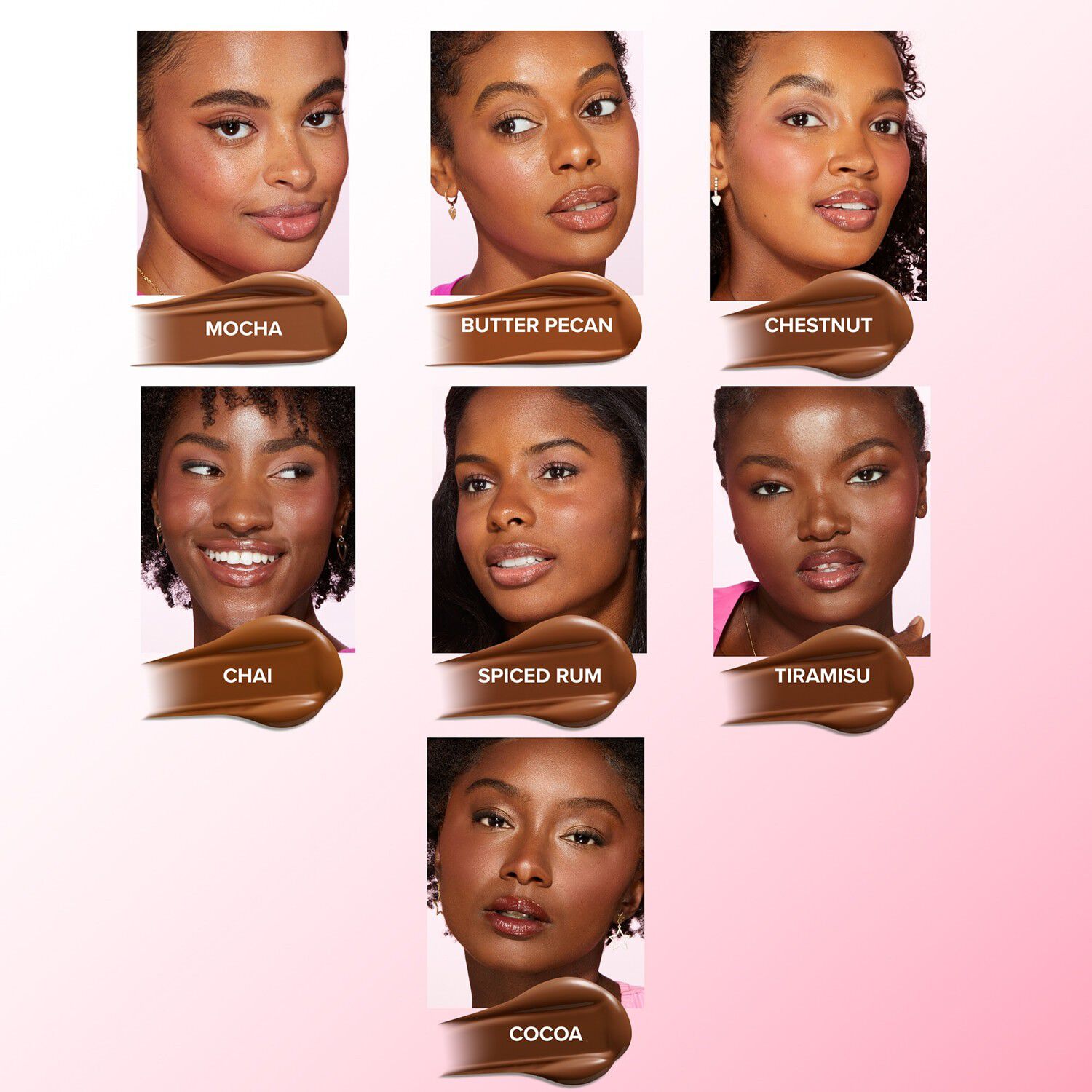 Born This Way Natural Finish Foundation medelh&ouml;g till h&ouml;g t&auml;ckning