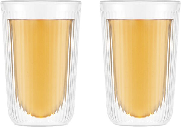 2 stk. dobbeltvægget glas 0,25 l