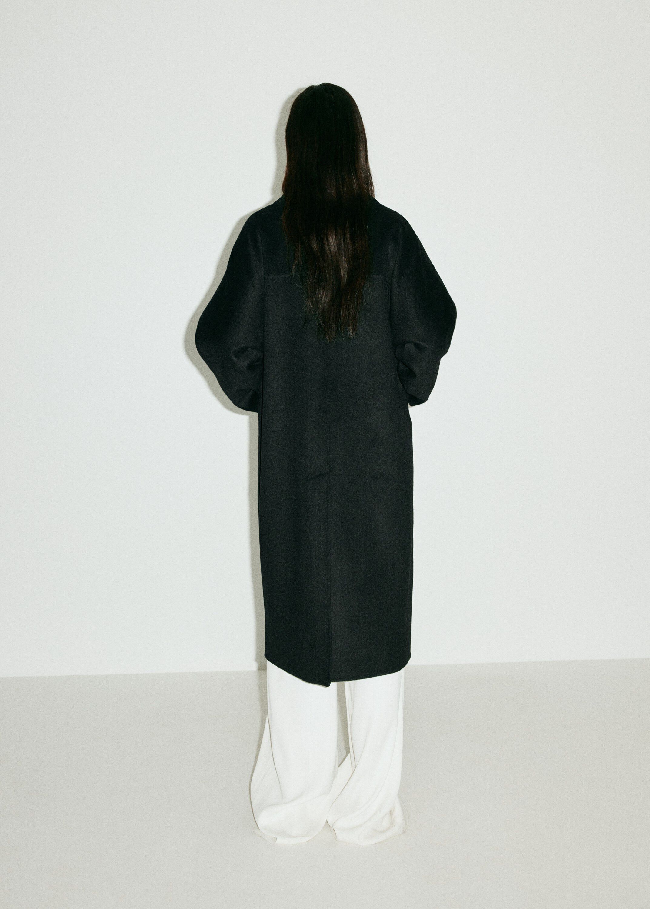 Handmade wool coat