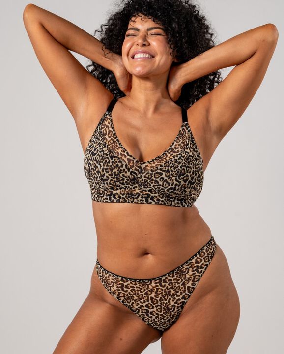 Mesh Bikini Briefs