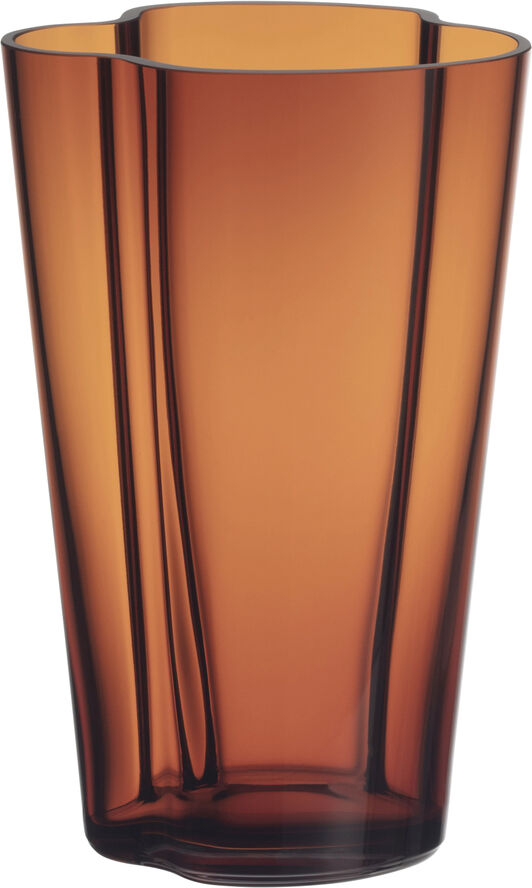 Aalto vase 22 cm kobber