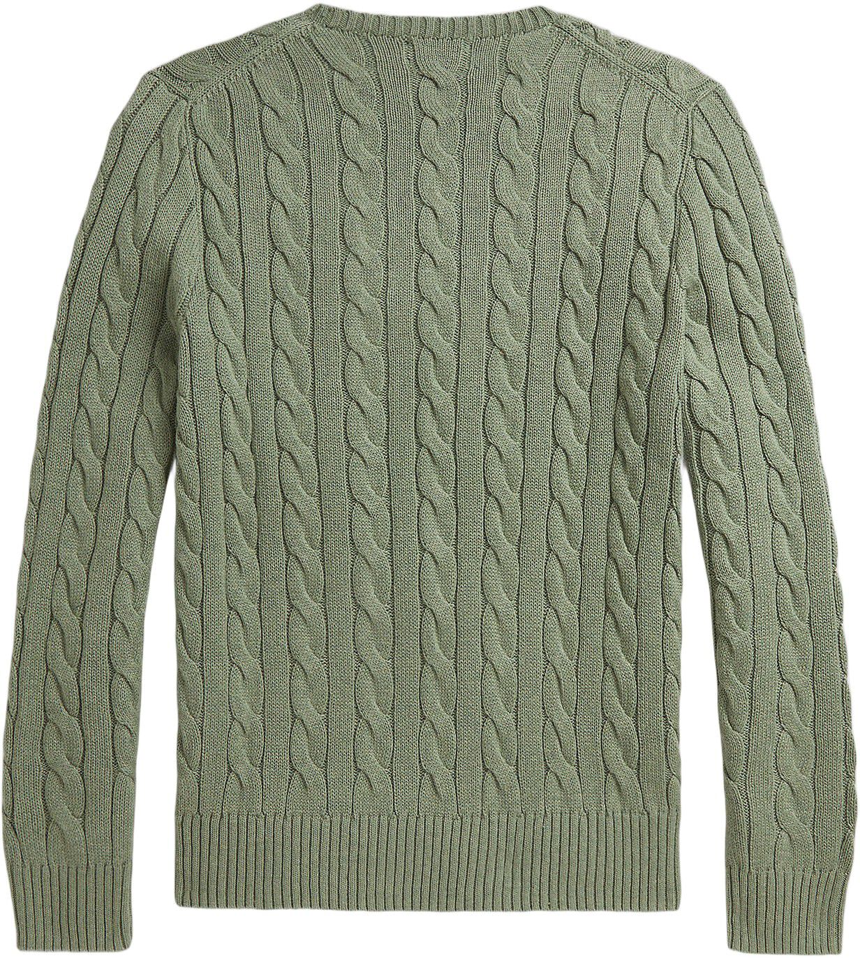 Cable-Knit Cotton Sweater
