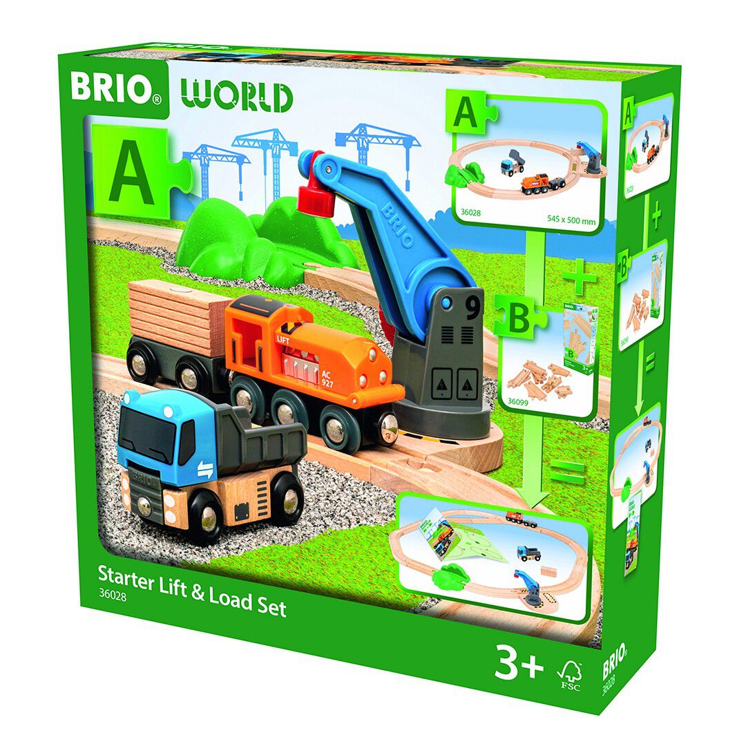 BRIO 36028 Starts&aelig;t L&oslash;ft