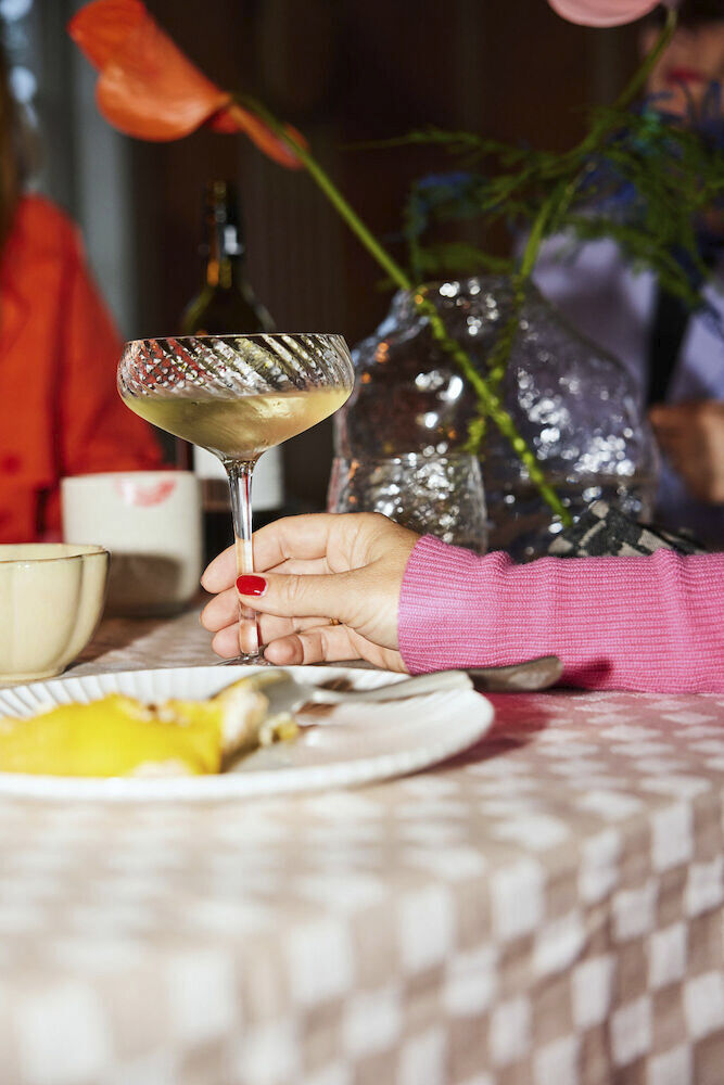 Champagne saucer Opacity 2pcs/set