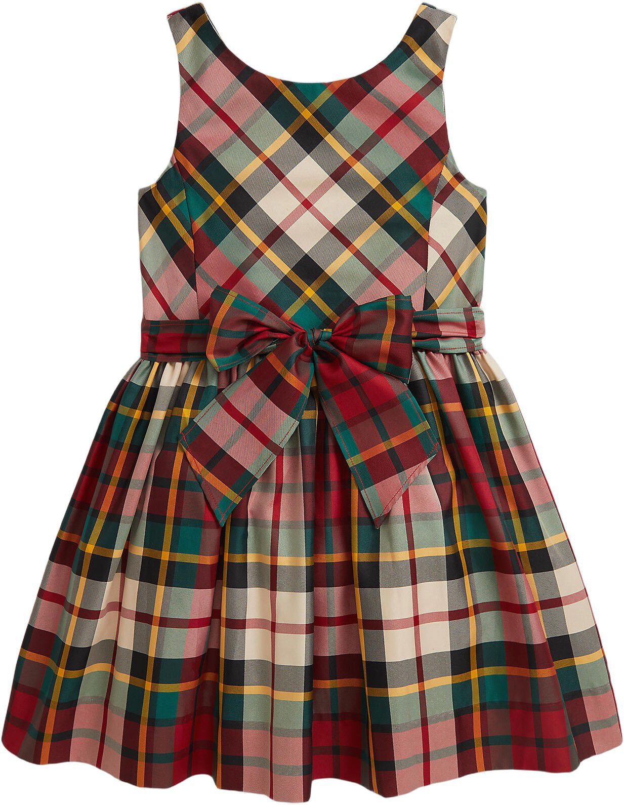 Plaid Taffeta Dress