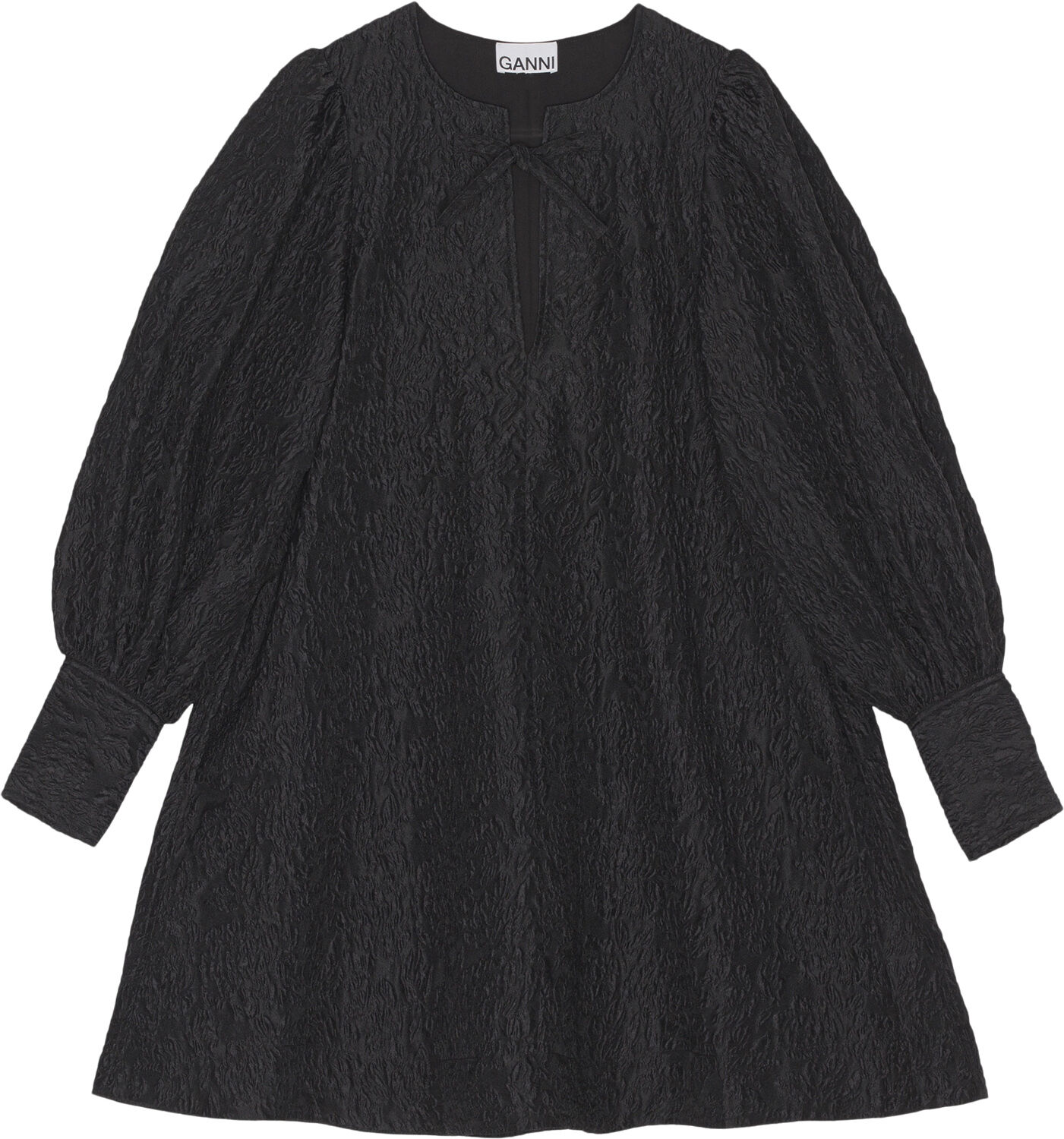 Minikl&auml;nning i jacquardtyg