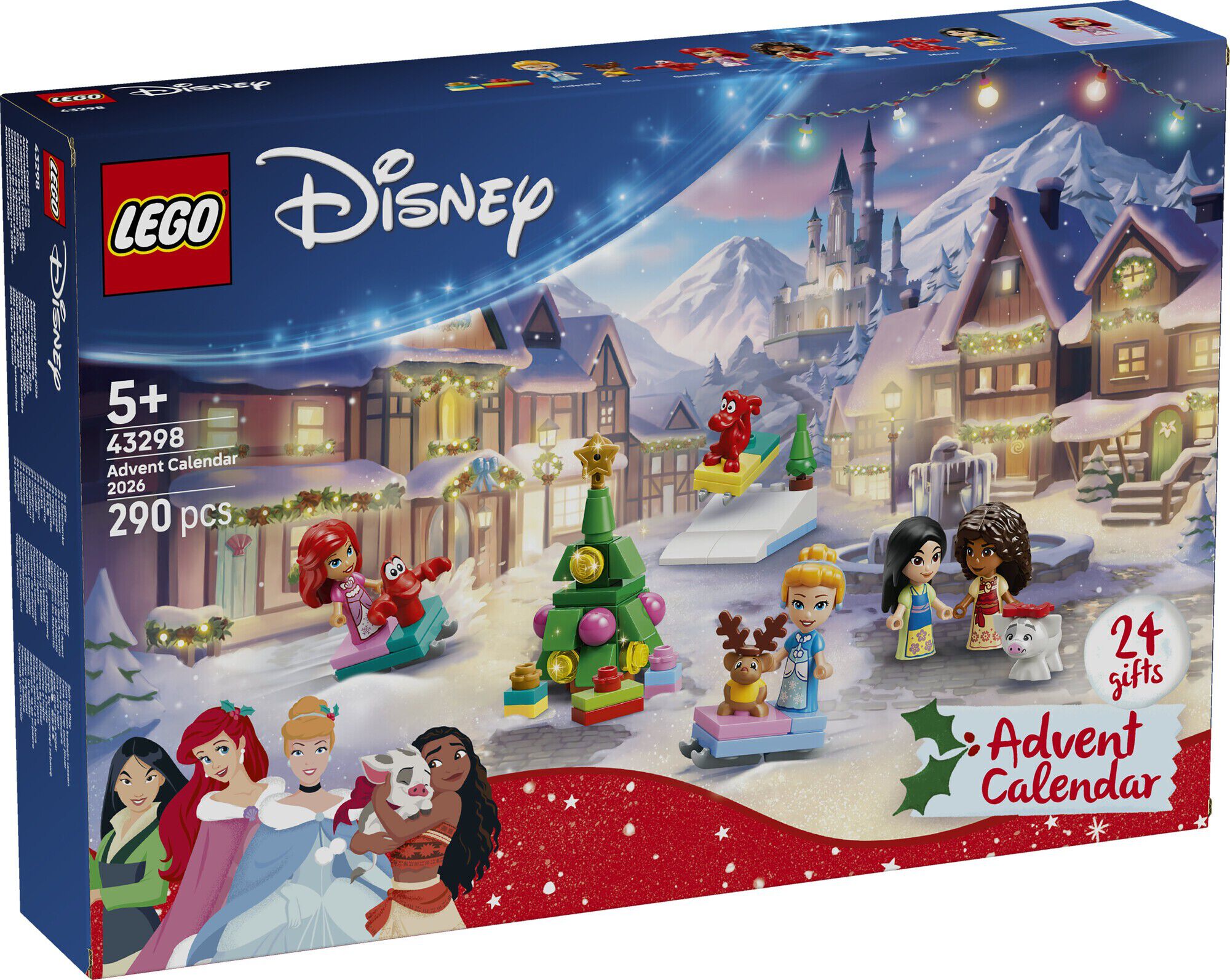 LEGO&reg; Disney Princess Julekalender 2026 43298