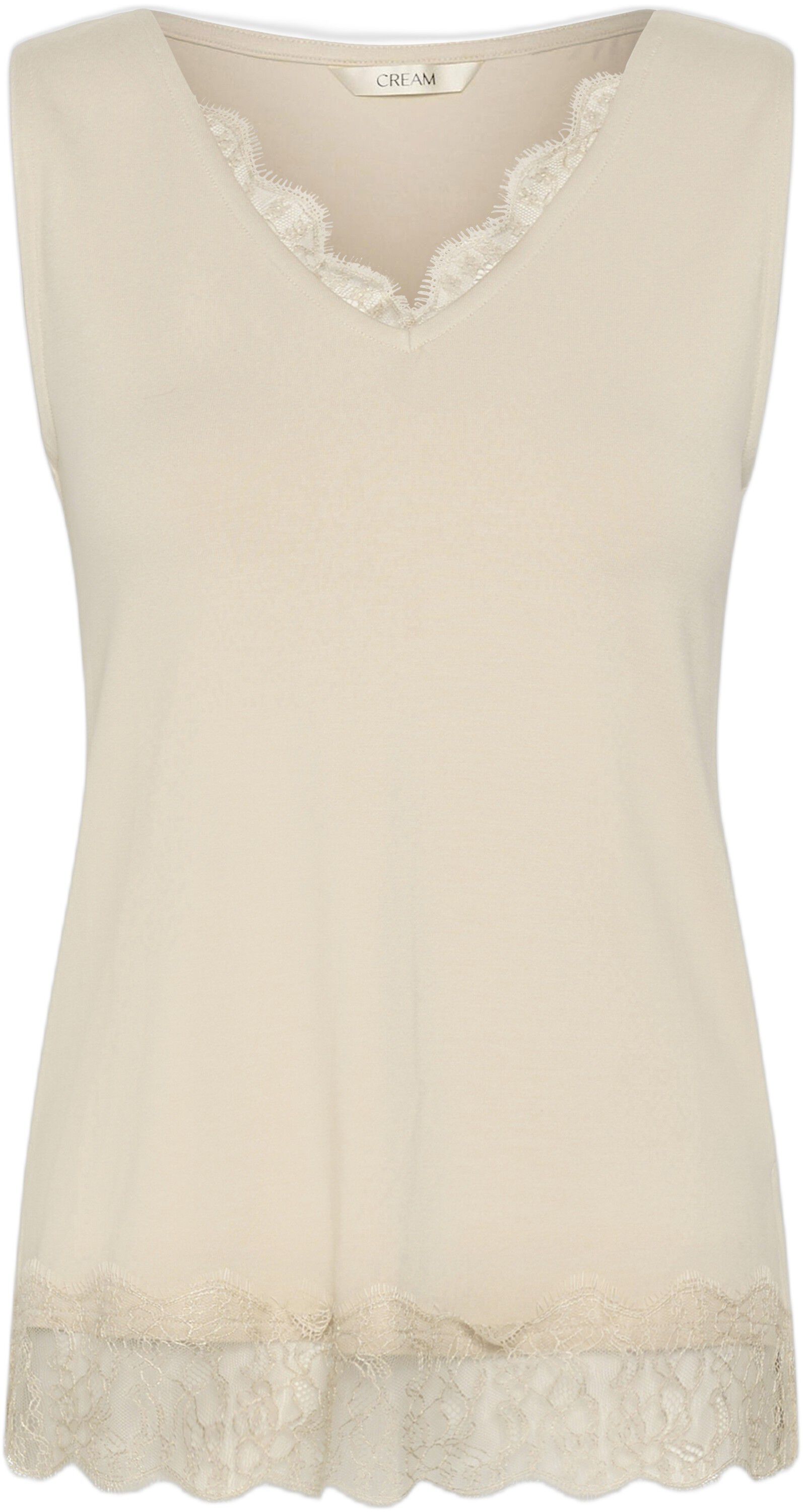 CRAlvaia Jersey Lace Top