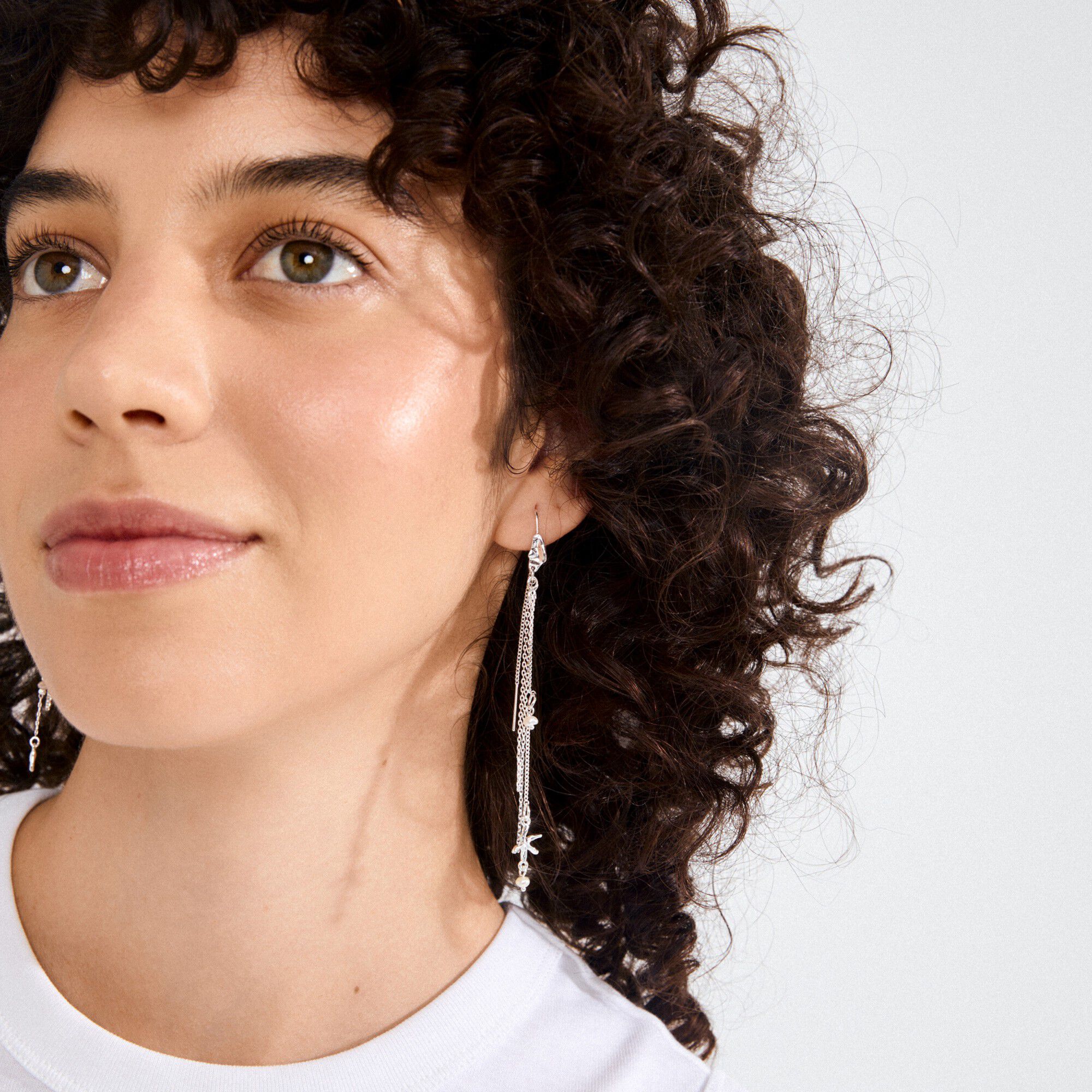 PRISM earrings silver-plated