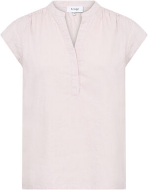 LR-NAJA 19 Bluse Lyserød