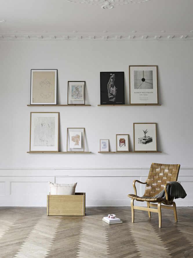 Gallery Shelf, 70, Oak 100%