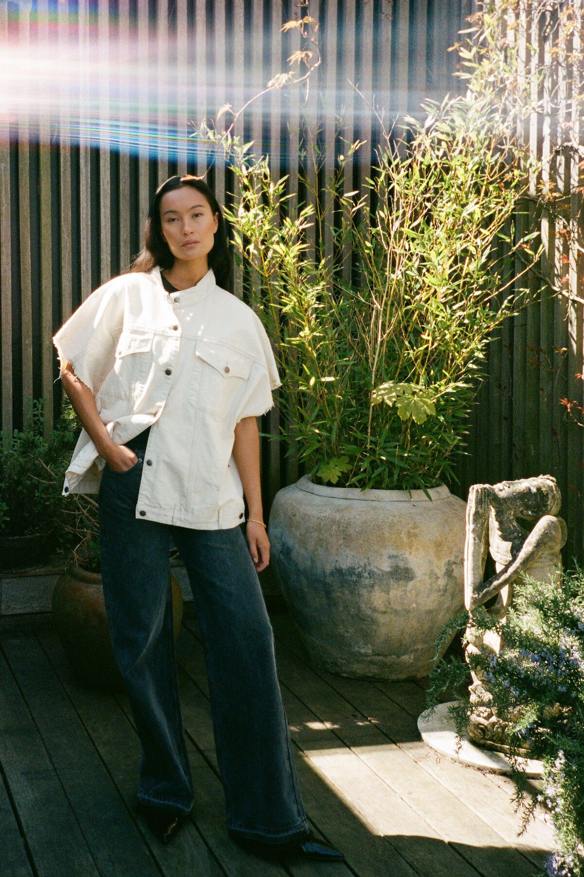 Denim vest jacket - Mir