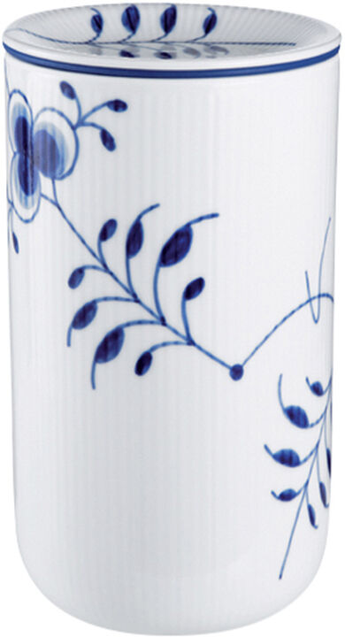 Blue Fluted Mega förvaringsburk 1,15 L / 20 cm