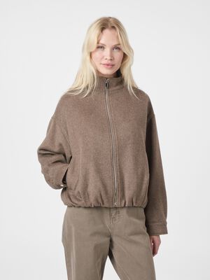 Florine Wool Bomber Jacket