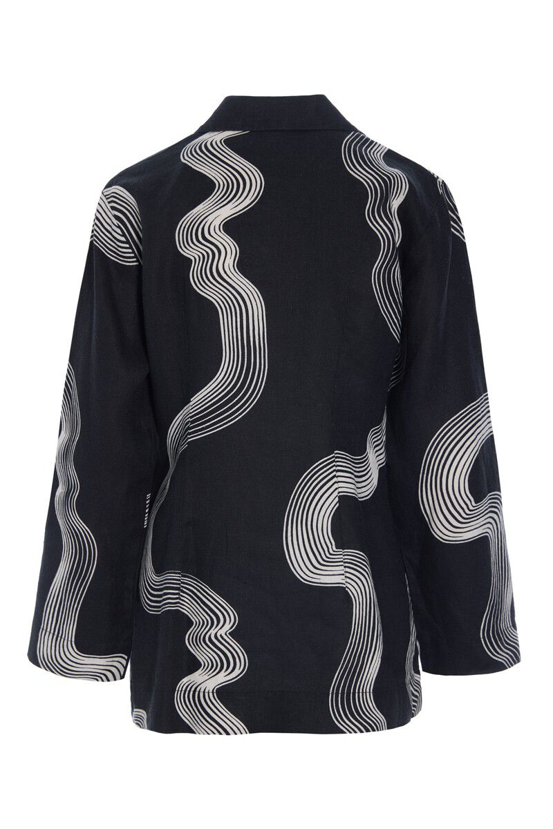 Hikazu jakke med revers