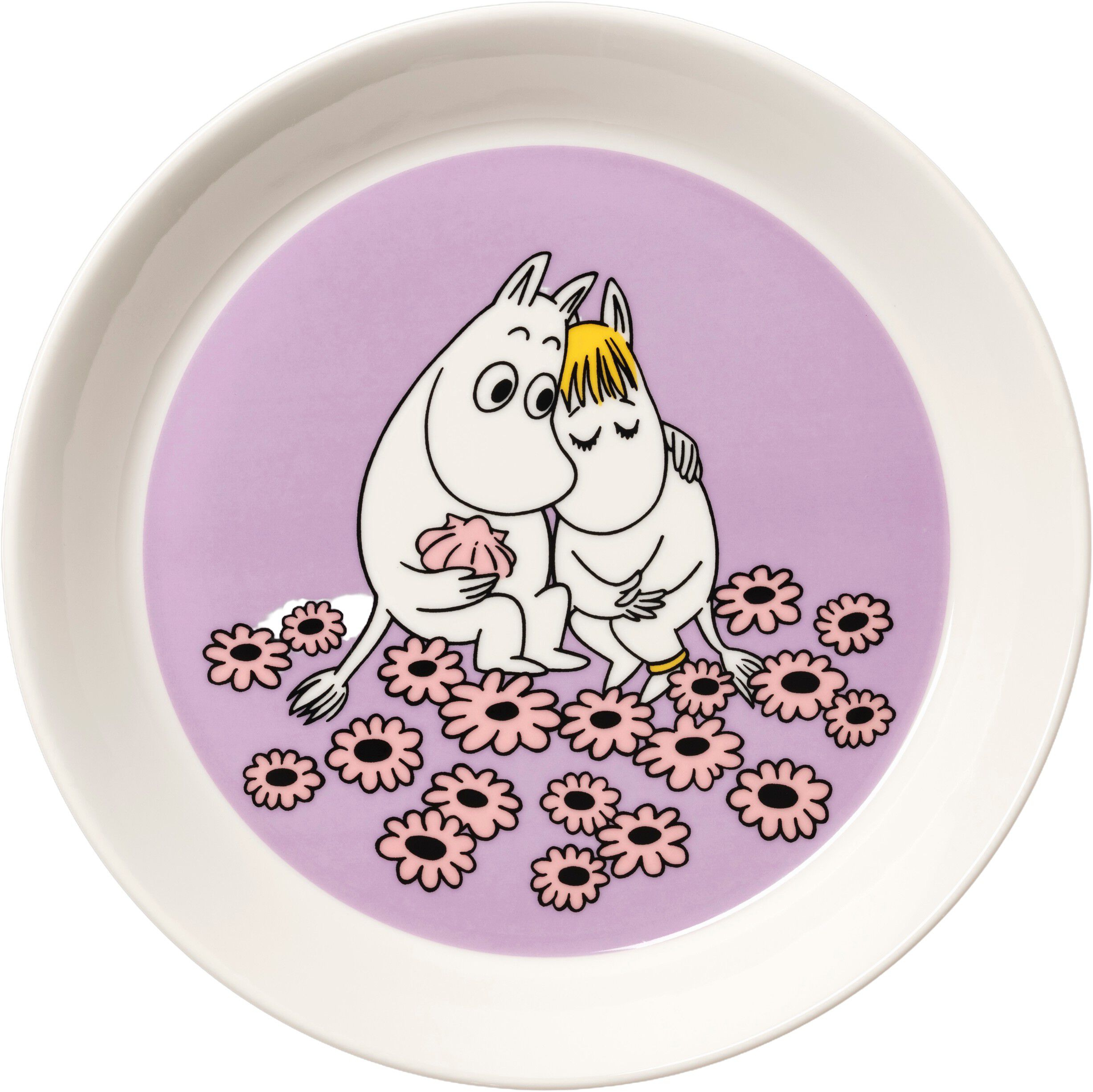 Moomin plate 19cm Sweethearts