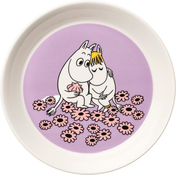 Moomin plate 19cm Sweethearts