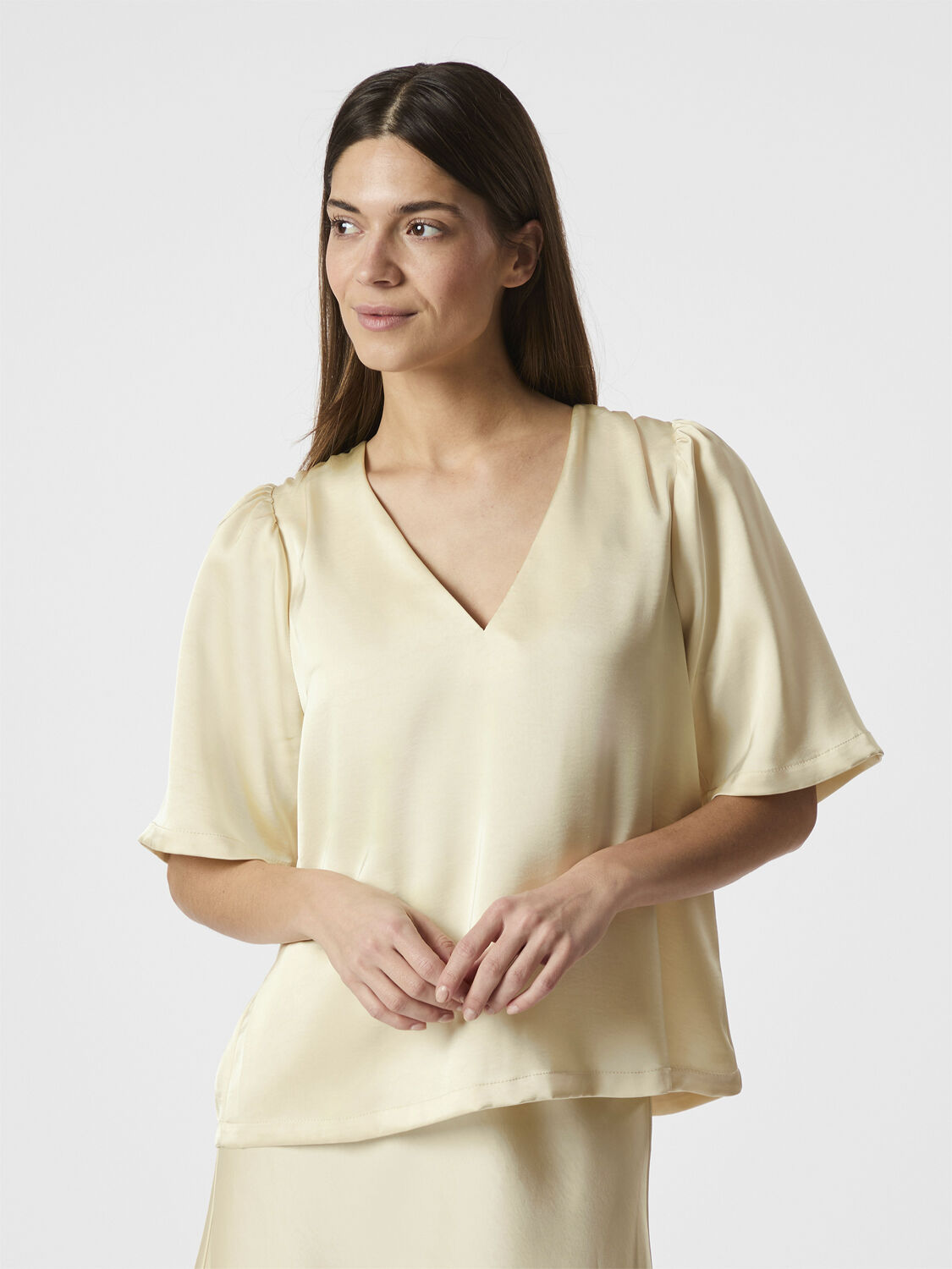 Largo Heavy Sateen Blouse