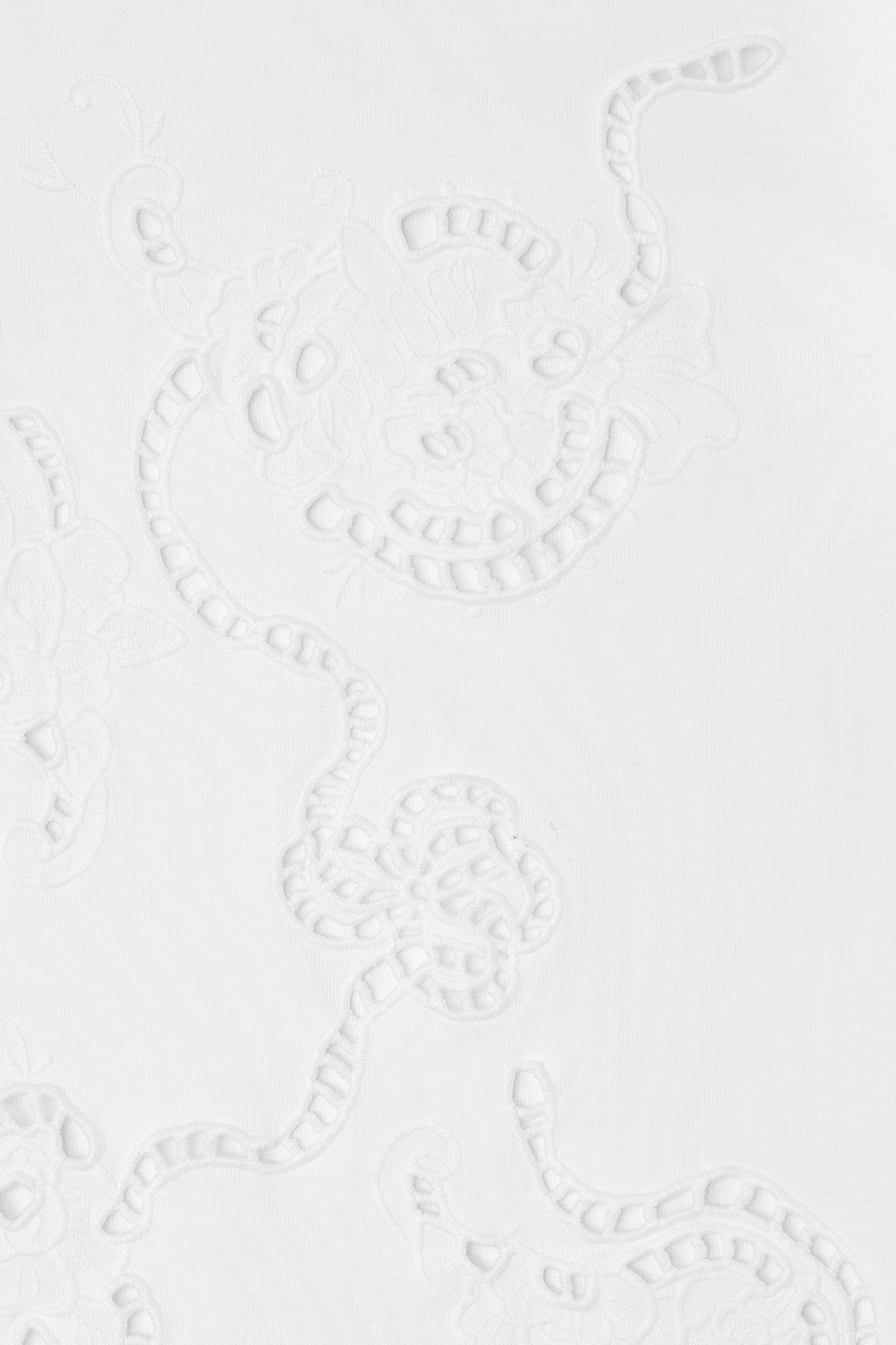 Heavy cotton Jersey Embroidery Angl