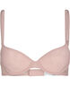Lightly lined demi-plunge bra