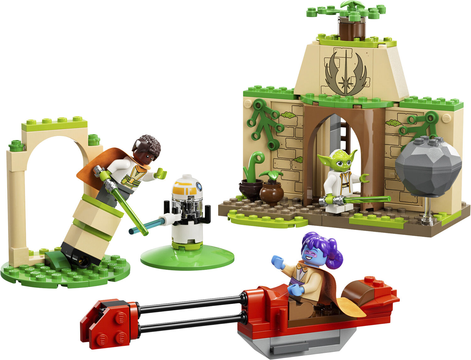 Jedi-templet p&aring; Tenoo 75358