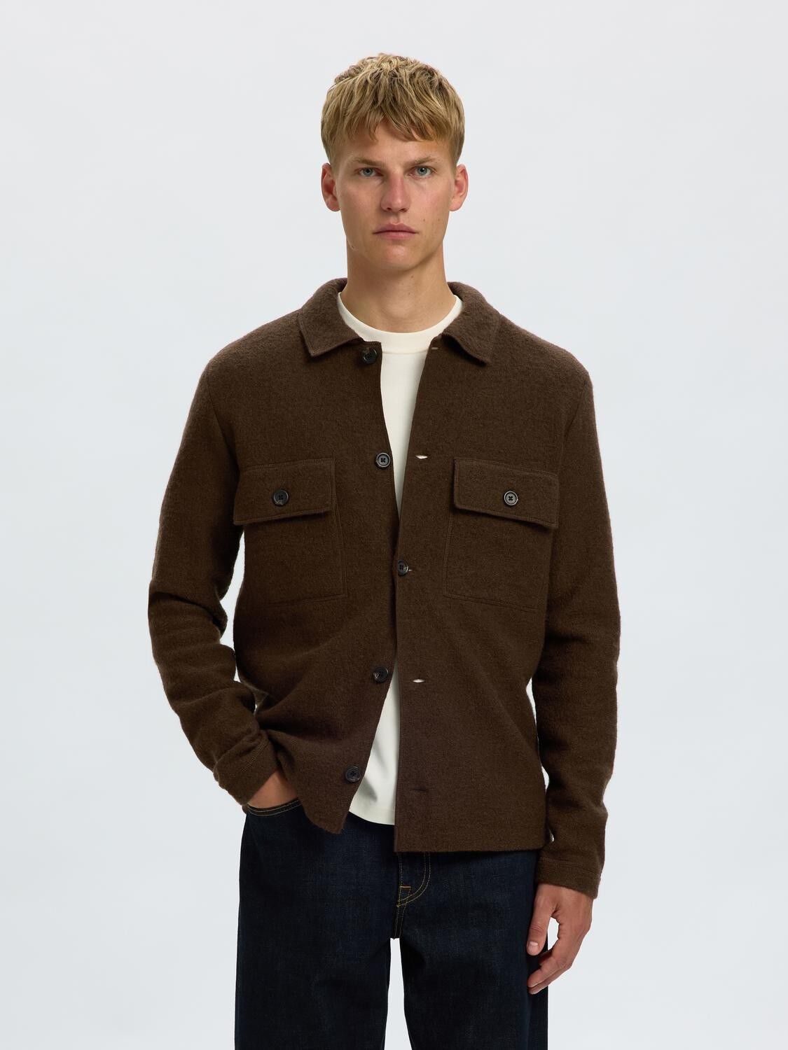 Slmnealy Ls Knit Workwear Cardigan Noos