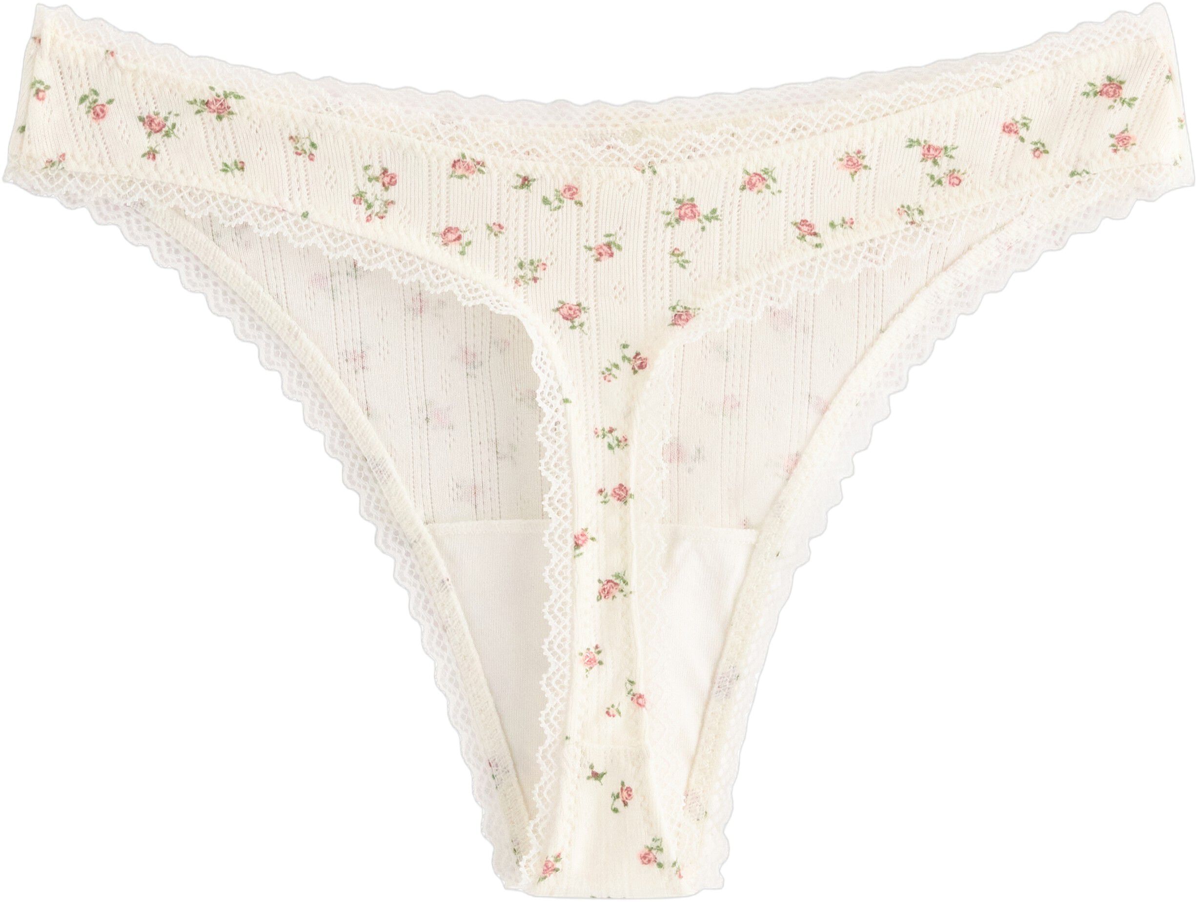 G-streng i pointelle med h&oslash;jt sk&aring;re