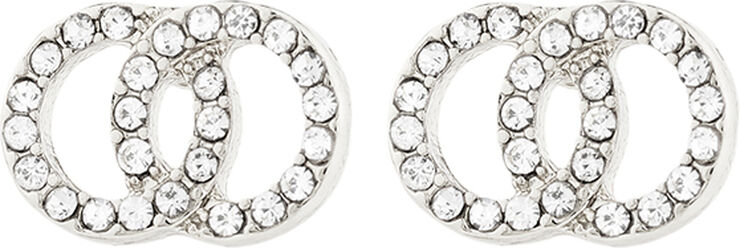 JOLINA earrings silver-plated/multi colour