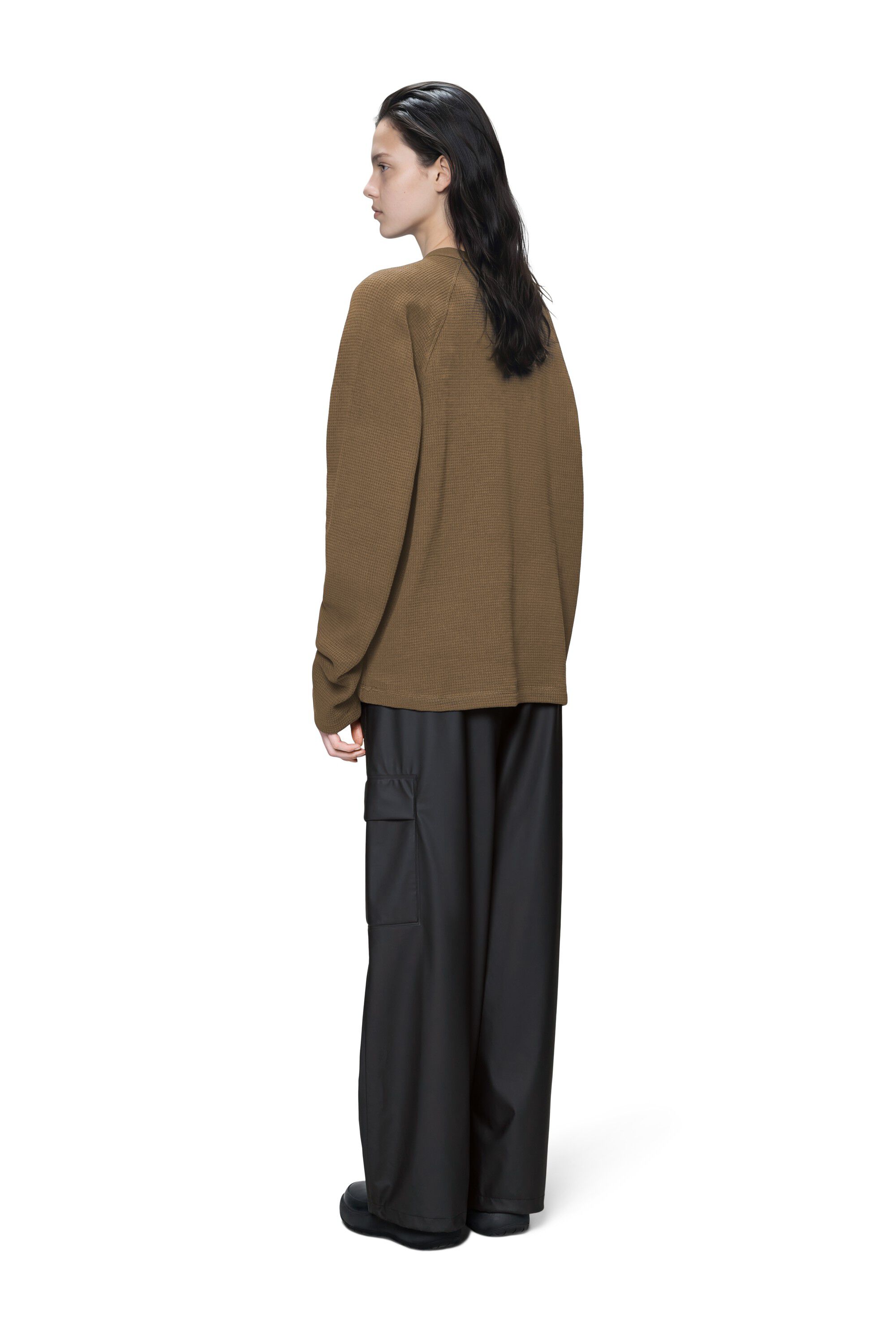 Waffle Long Sleeve T-Shirt Rains