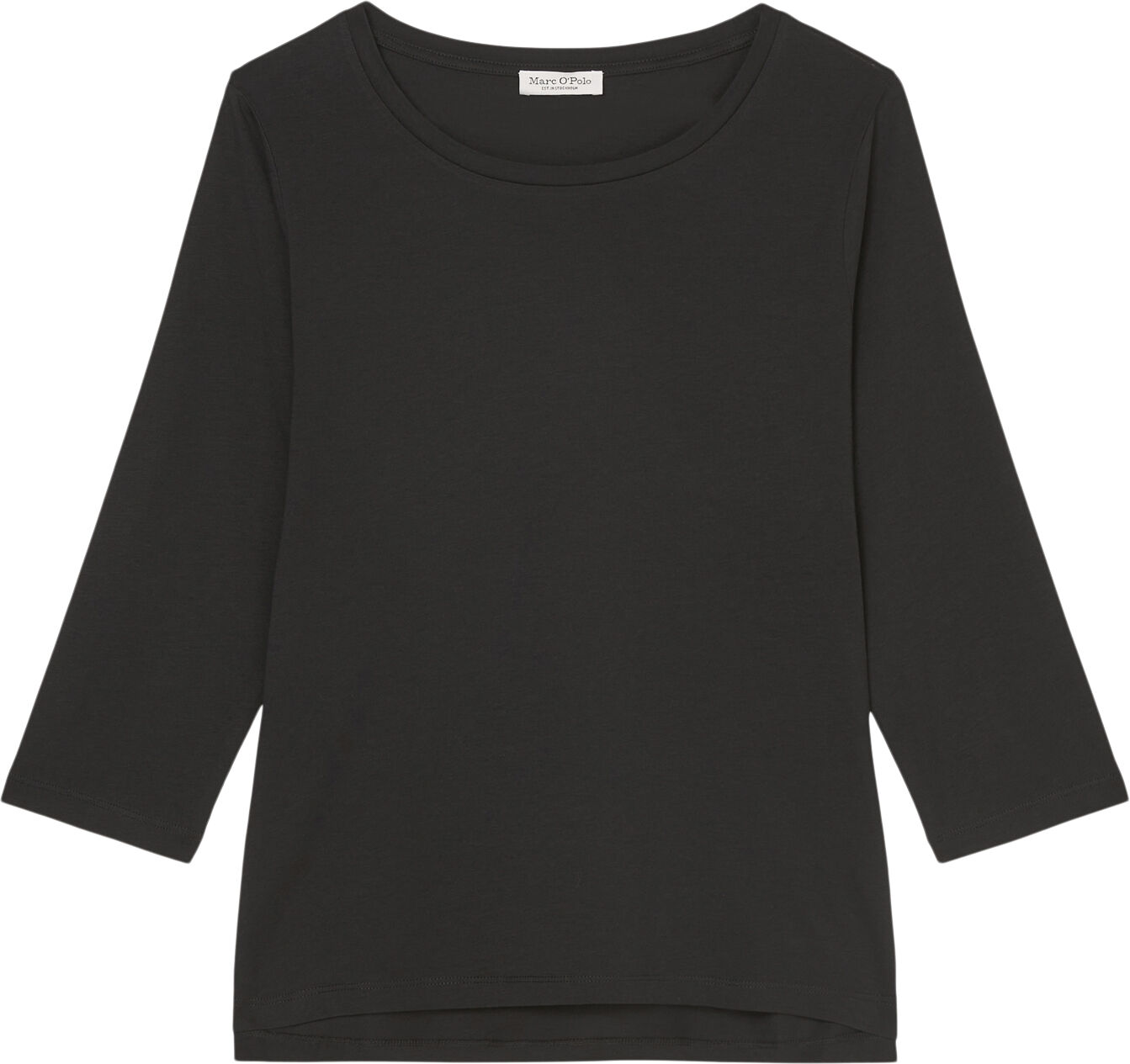 T-shirt, long sleeves, boat neck, r