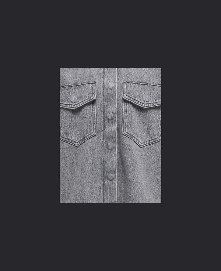 KOGSOPHIE S/S OVERSIZE DNM SHIRT AZ