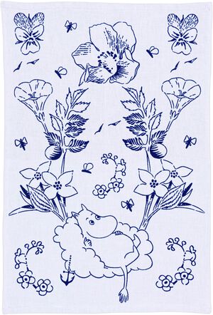 Moomin Arabia 45x65cm viskestykke Haru GOTS