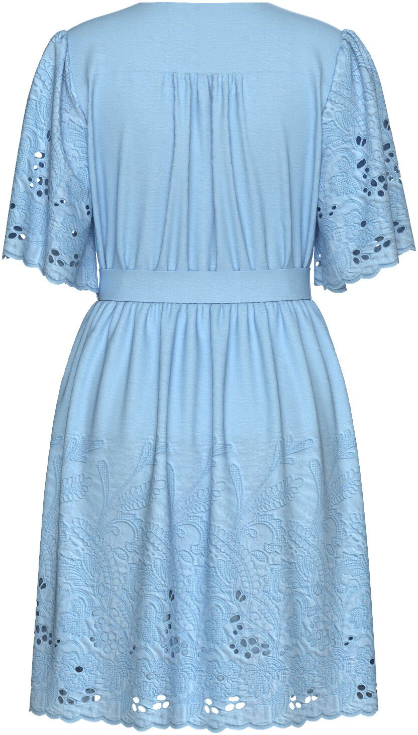 SLFDAHLIA SS SHORT BRODERI DRESS NO