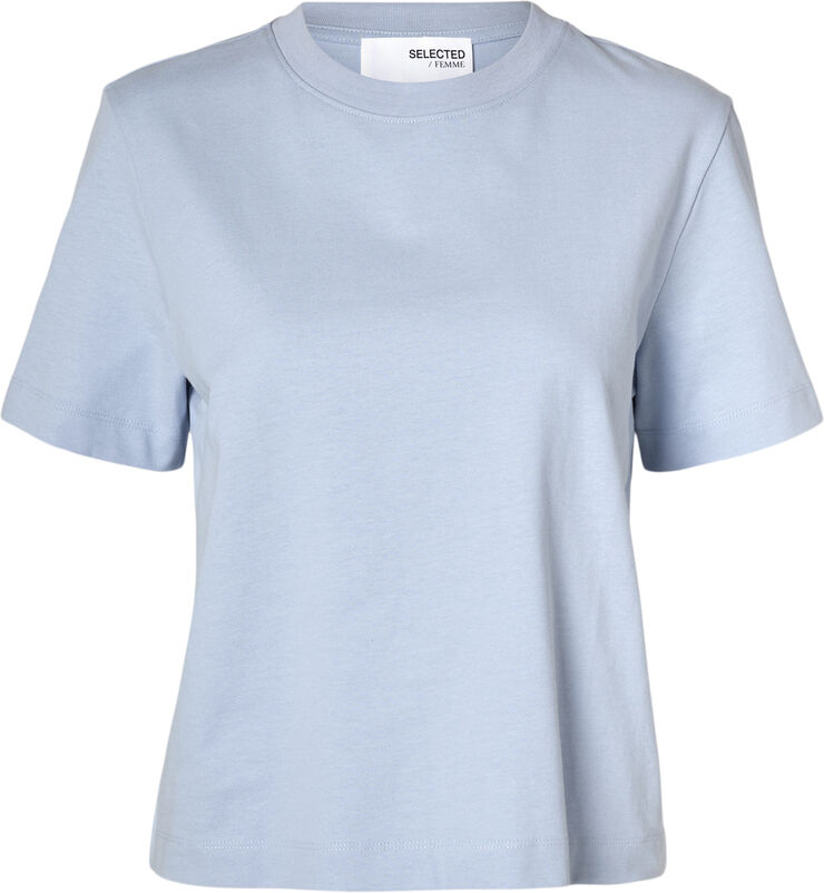 Slfessential Ss Boxy Tee Noos