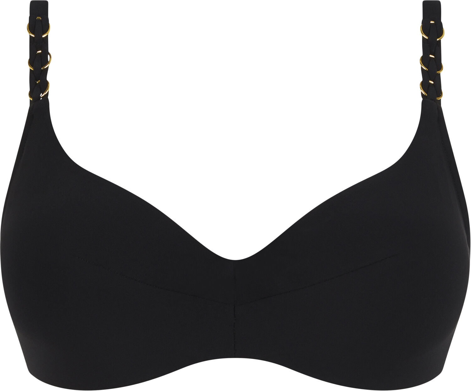 Emblem Covering Underwired Bra