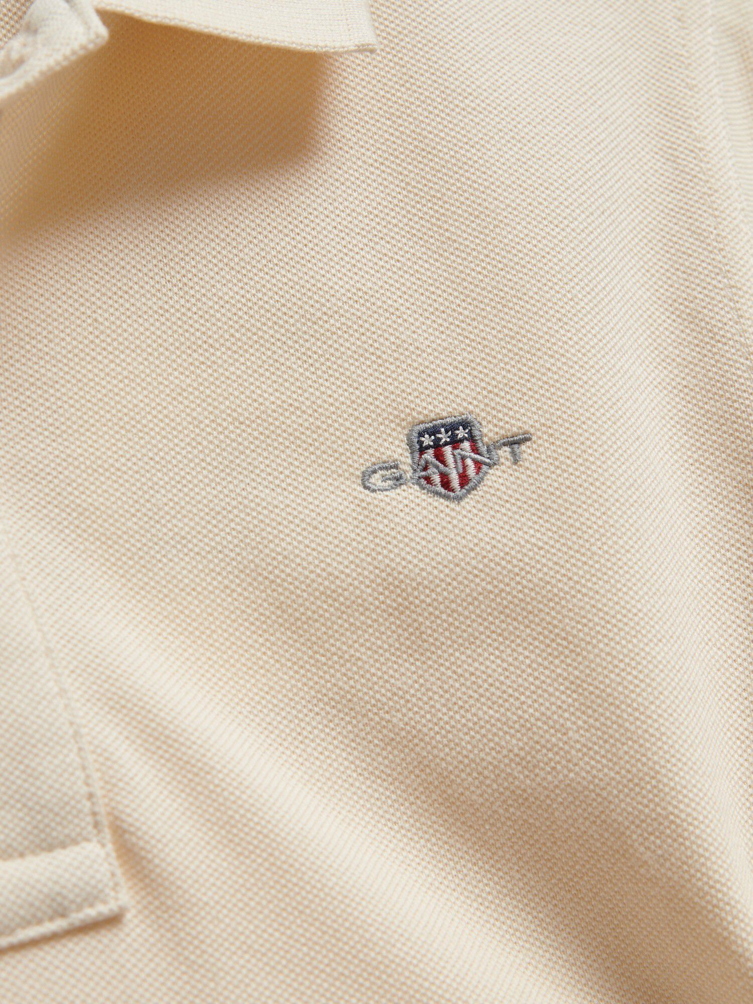 Shield Knitted Zip SS Polo